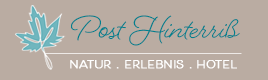 Hotel zur Post in Hinterriss Eng Logo