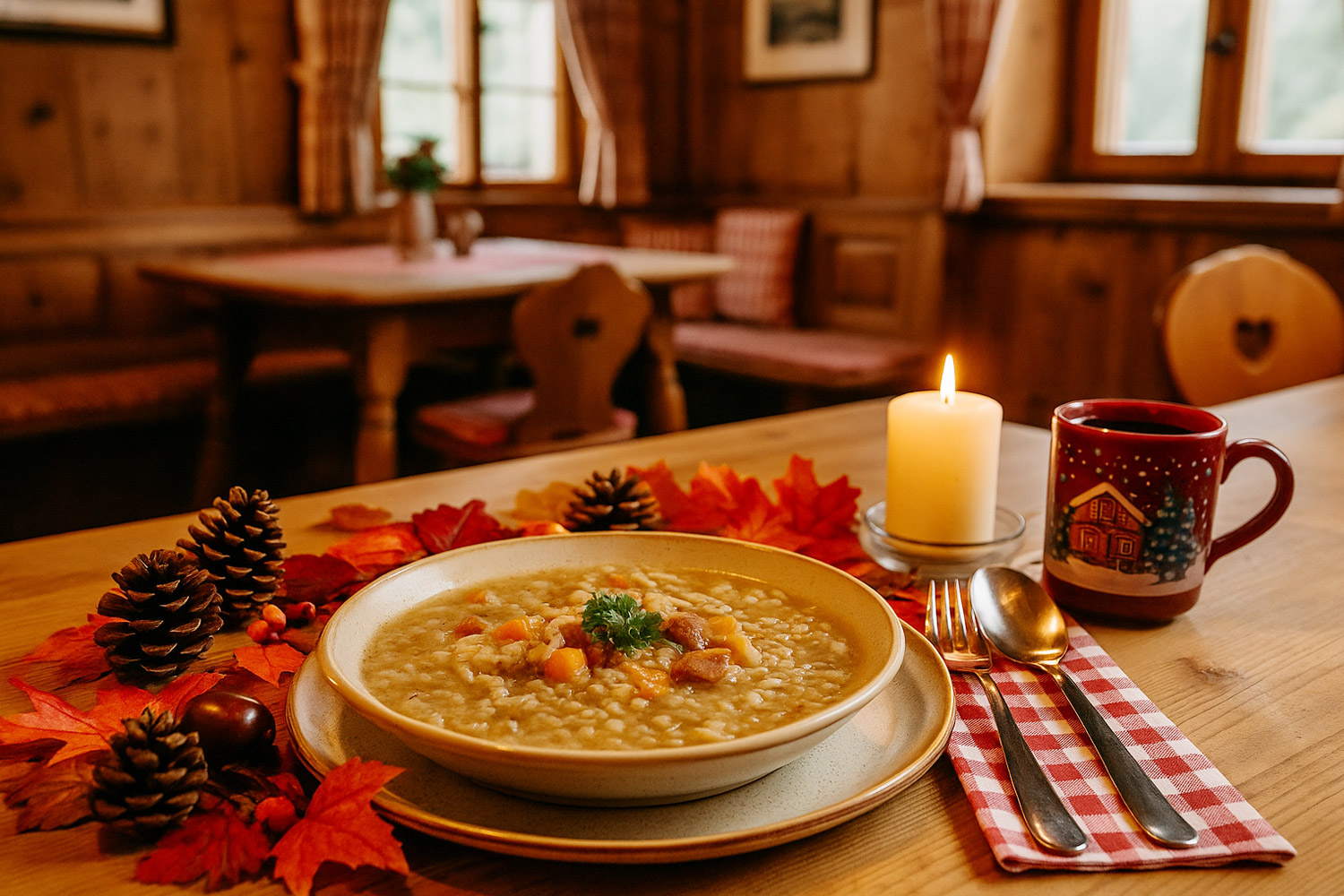 Foto: Törggelen . Rezept Idee vom Natur Erlebnis Hotel Hinterriss Eng Tirol