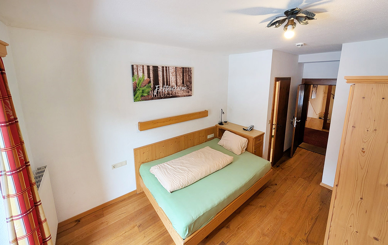 Einzelzimmer in Hinterriss im Hotel Post